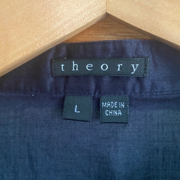 Theory Cotton Shirt - Picture 3 of 6